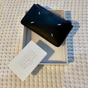 (NEW) Masion Margiala zipped card holder wallet